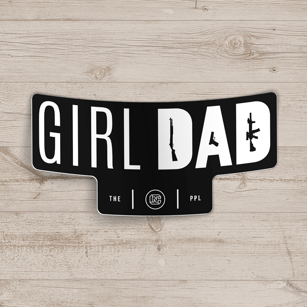 Girl Dad Sticker
