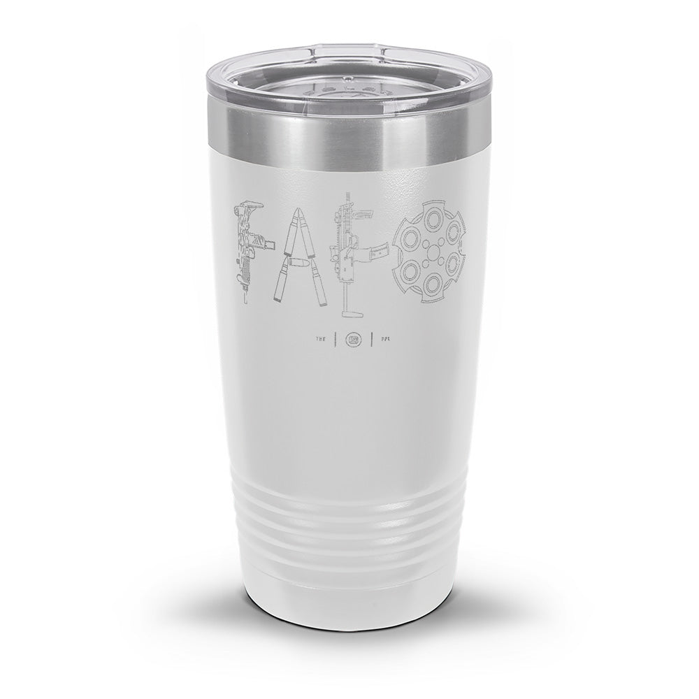 F Around & Find Out FAFO Detailed Laser Etched 30oz/20oz Tumbler