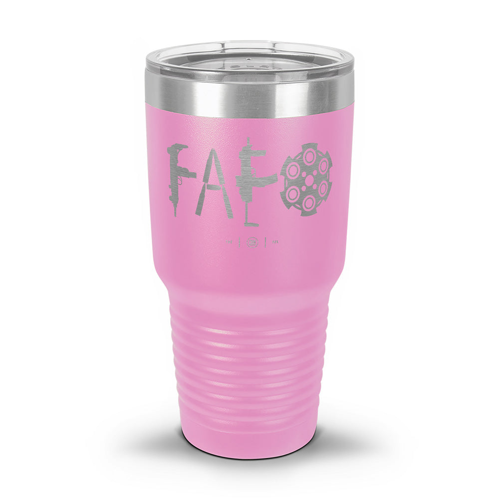 F Around & Find Out FAFO Laser Etched 30oz/20oz Tumbler