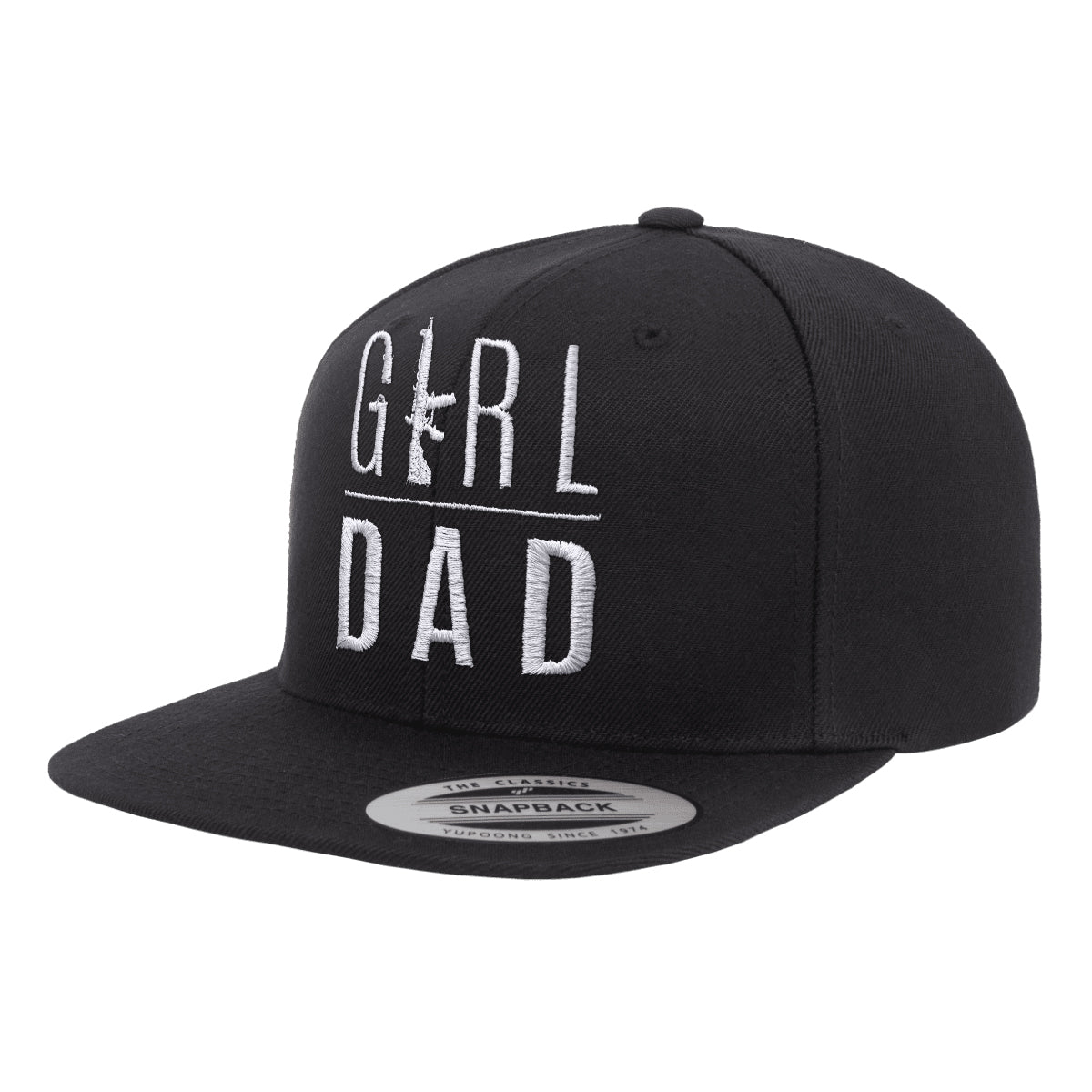 Gun Owning Girl Dad V2 Embroidered Hat Snapback