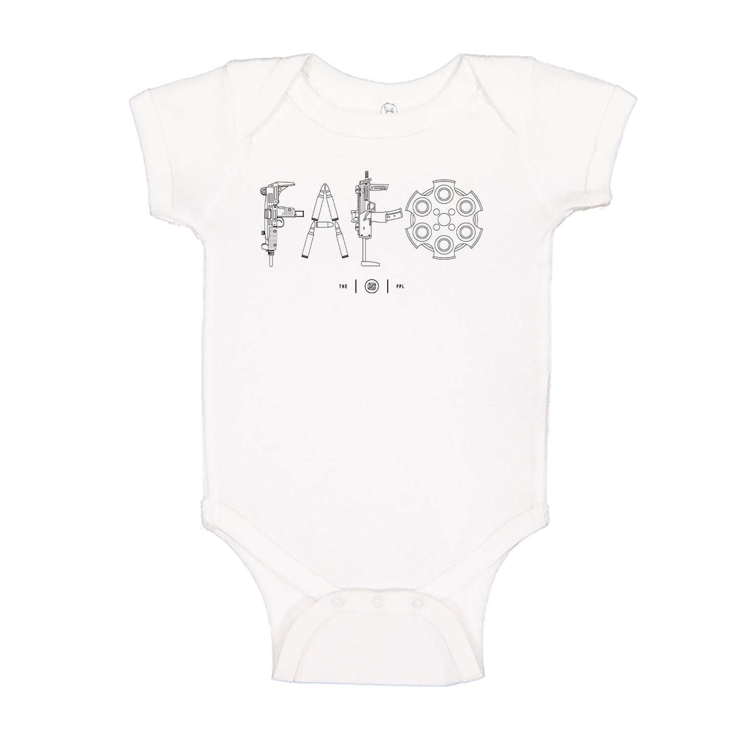 F Around & Find Out FAFO Detailed Onesie