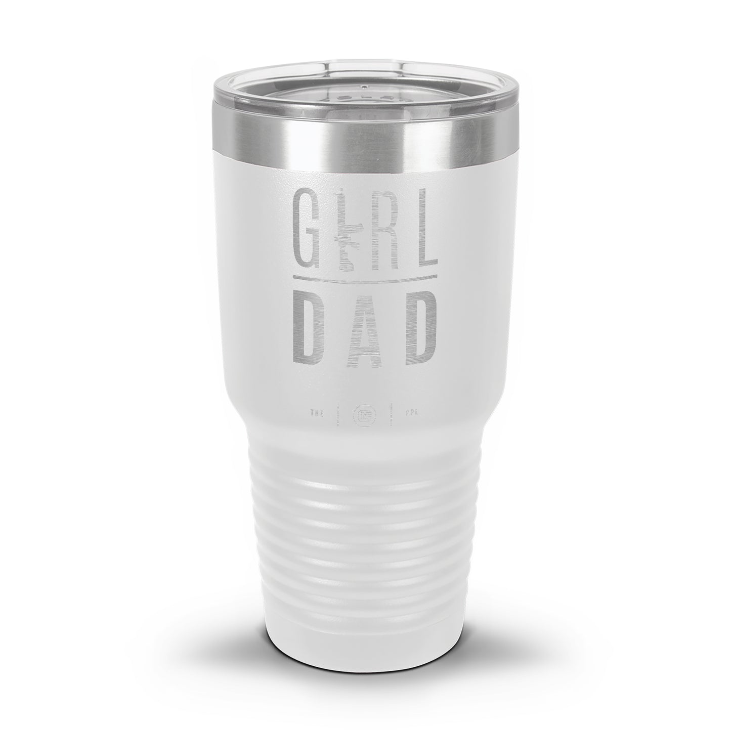 Gun-Owning Girl Dad V2 Laser Etched 30oz/20oz Tumbler