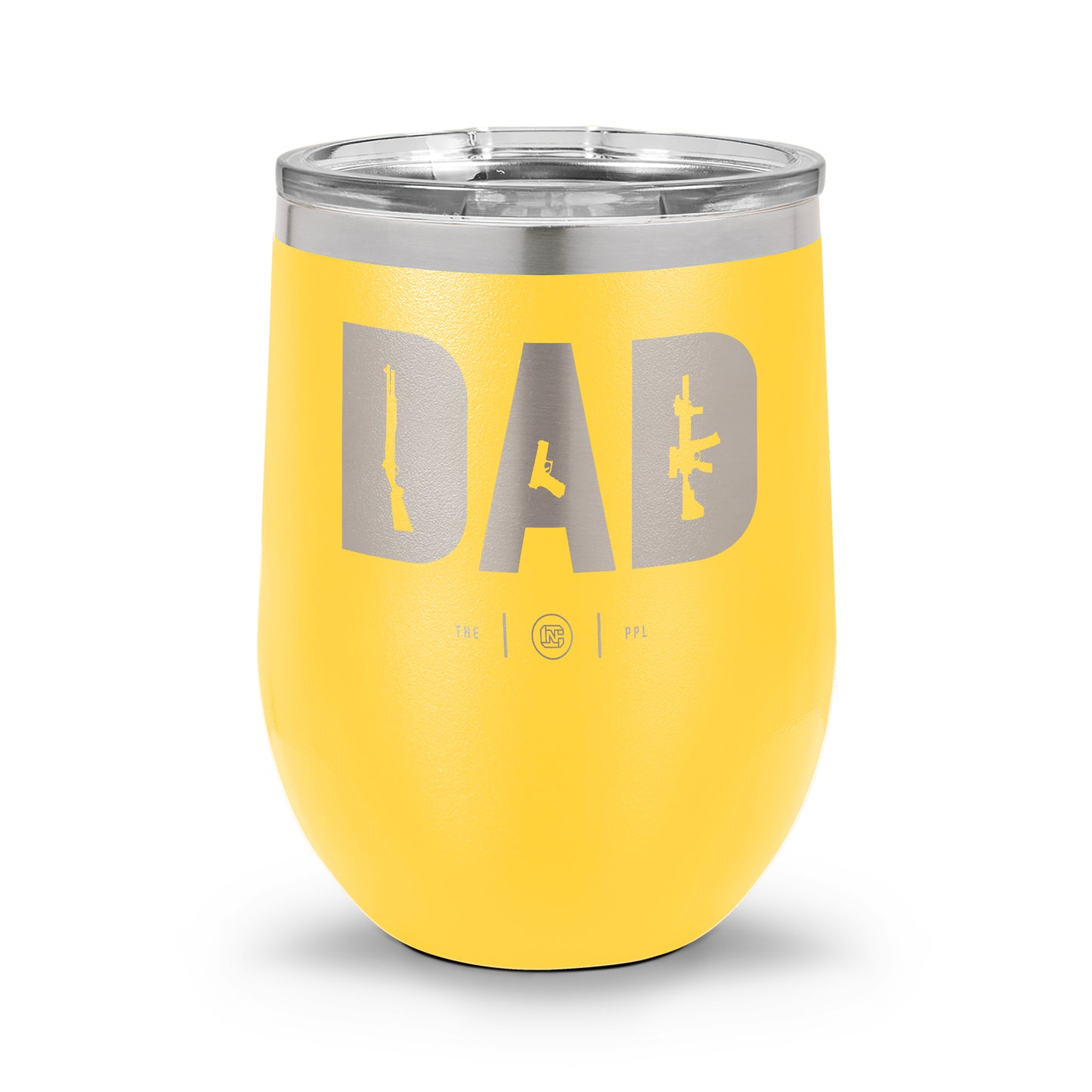 Dad | 12oz Laser Etched Stemless Wine Cup