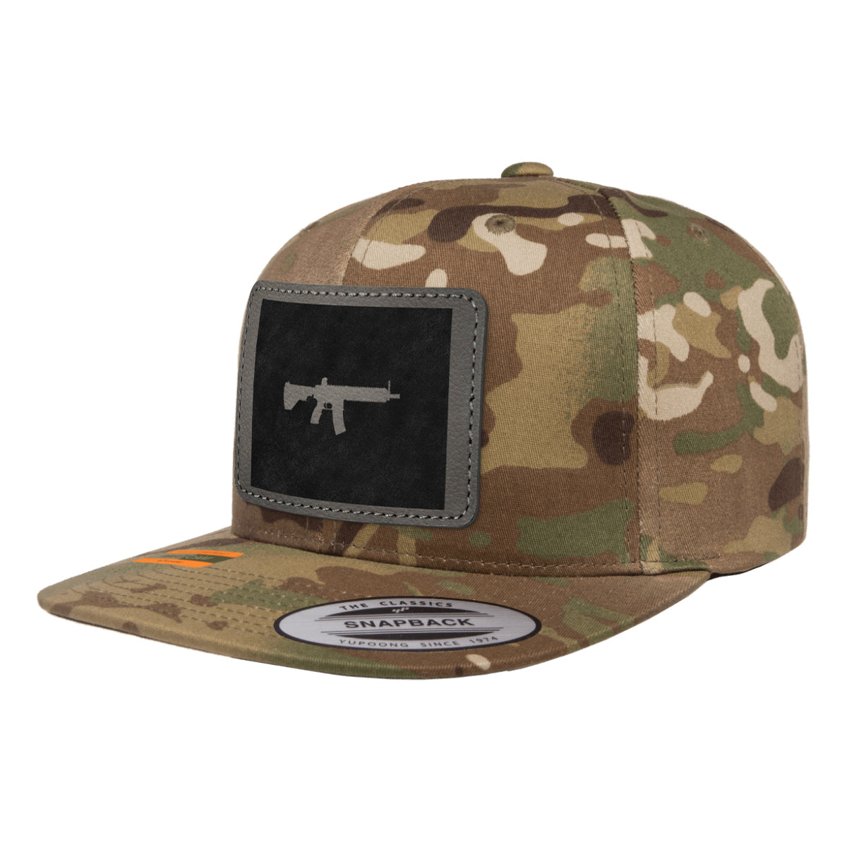 Keep Wyoming Tactical Leather Patch Tactical Arid Snapback