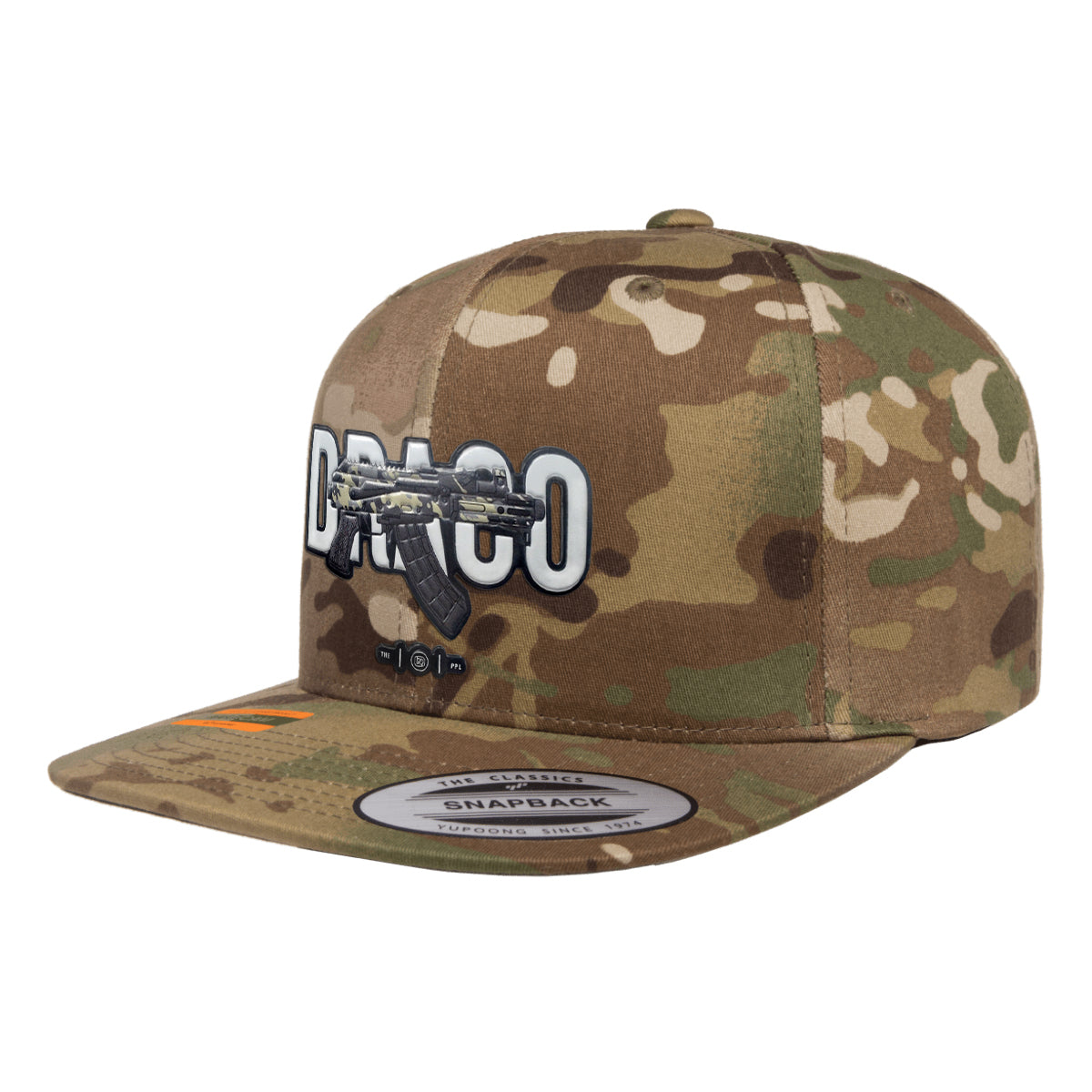 Draco AK Pistol Emblem MultiCam Tactical Arid Hat Snapback