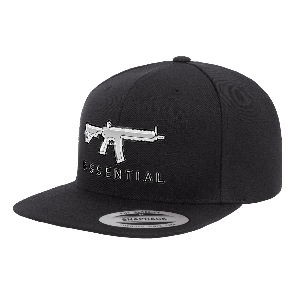 AR-15s Are Essential 3D Chrome Snapback