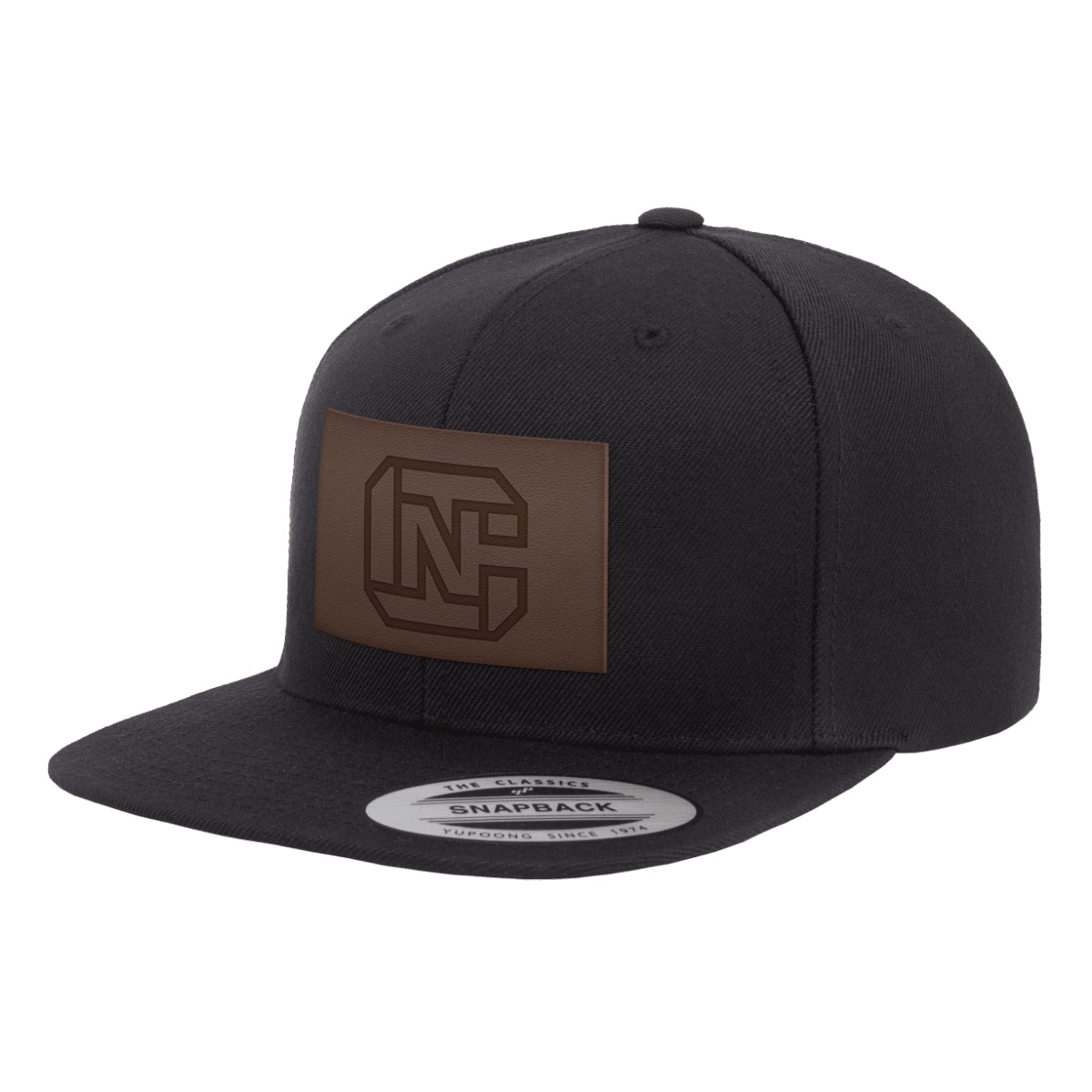 CN Logo Leather Patch Snapback