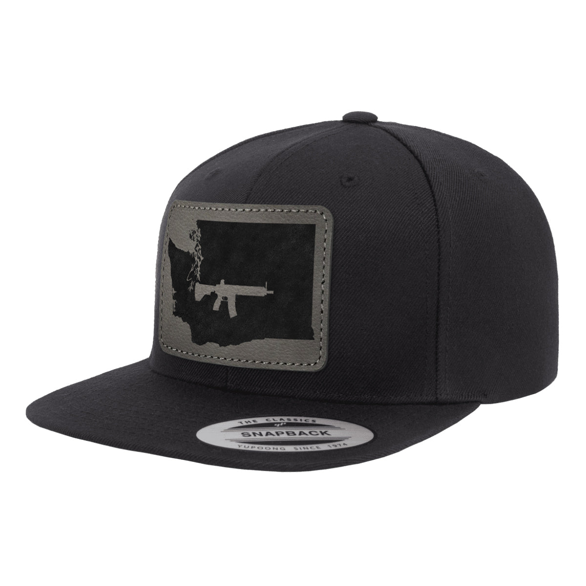 Keep Washington Tactical Leather Patch Hat Snapback