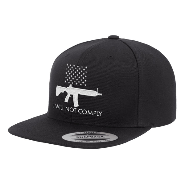 I Will NOT Comply Hat Snapback