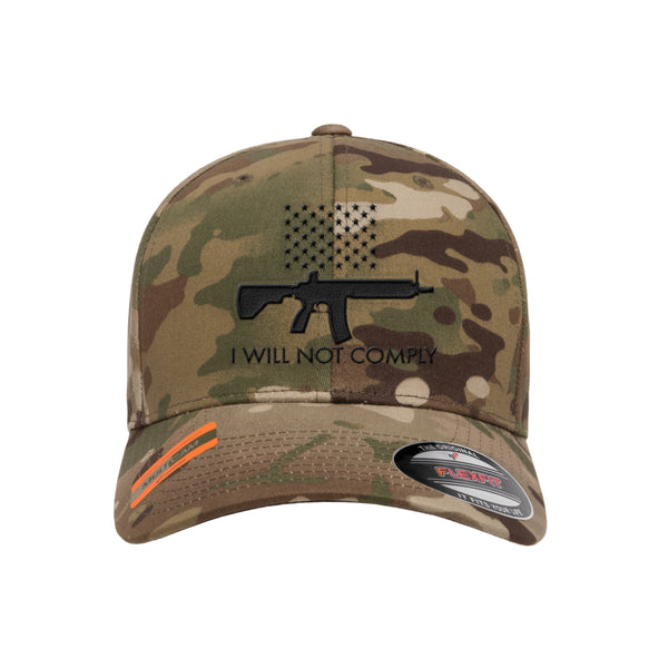 I Will NOT Comply Tactical Arid Hat FlexFit