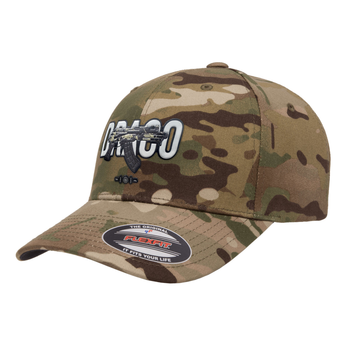 Draco AK Pistol Emblem MultiCam Tactical Arid Hat FlexFit