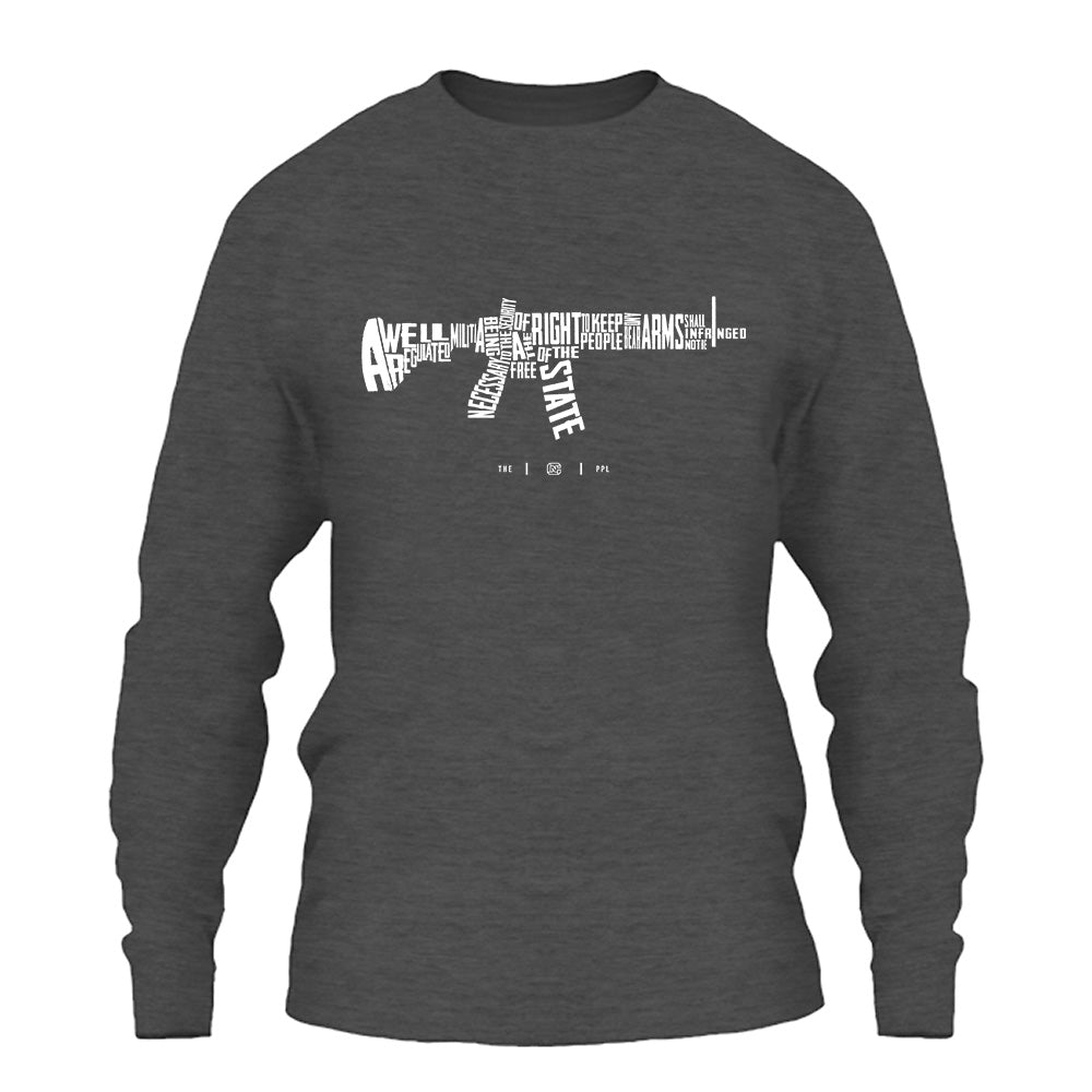 AR-15's are protected by the Second Amendment Long Sleeve