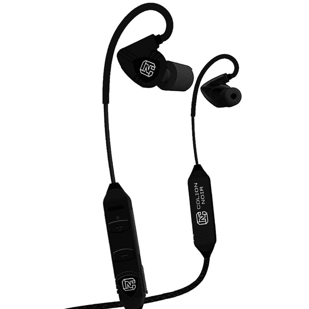 Colion Noir Edition In Ear Hearing Protection w/ Bluetooth & Ambient Volume by AKT1