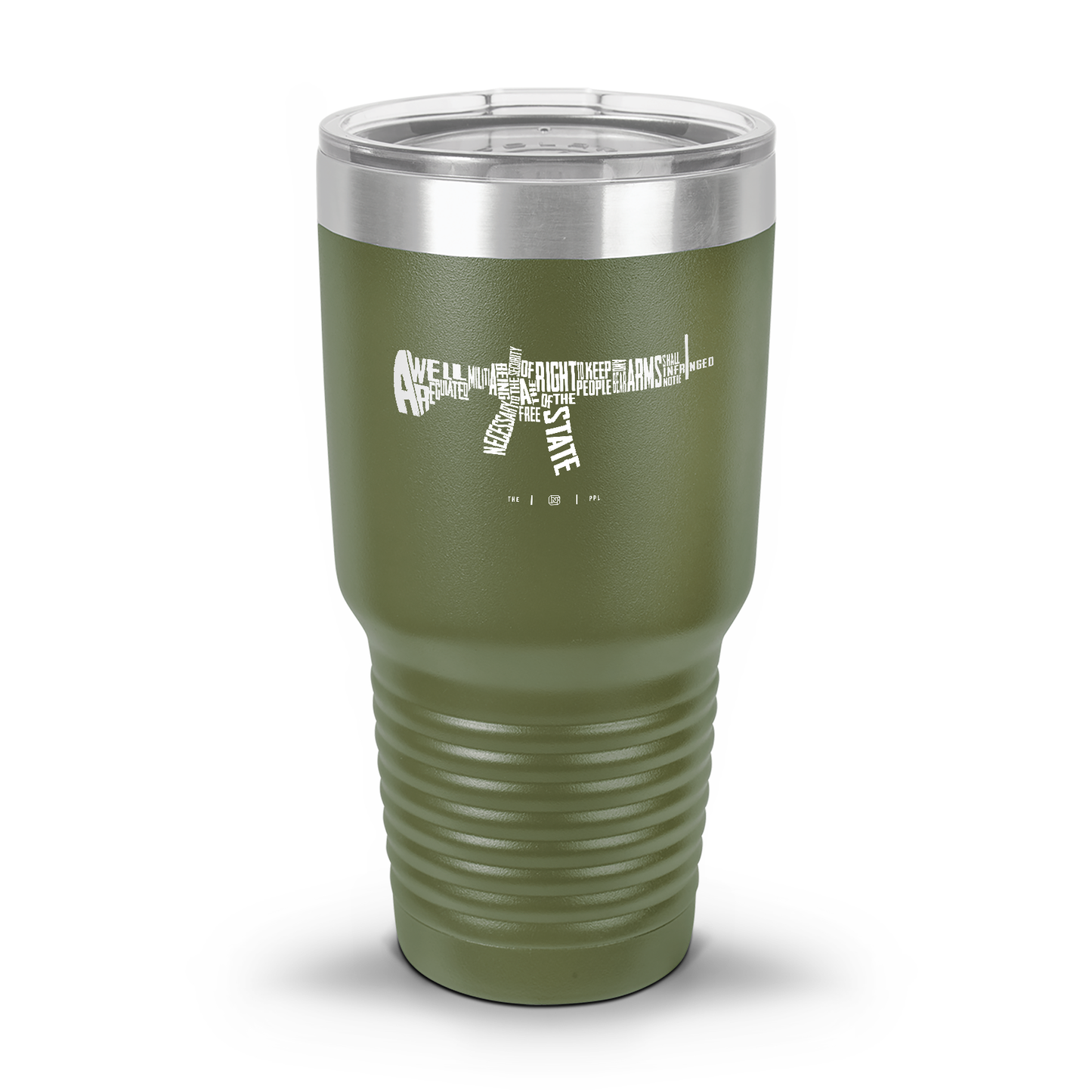 AR-15's are protected by the Second Amendment Laser Etched 30oz/20oz Tumbler