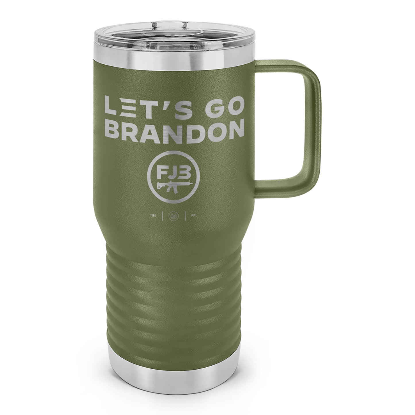 Let's Go Brandon Laser Etched 20oz Travel Mug