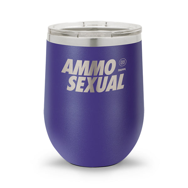 Ammo Sexual | 12oz Stemless Wine Cup