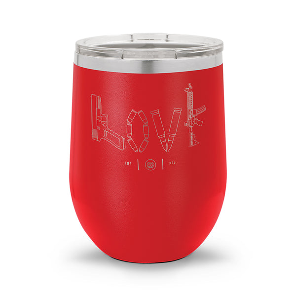 Tactical Love | 12oz Stemless Wine Cup