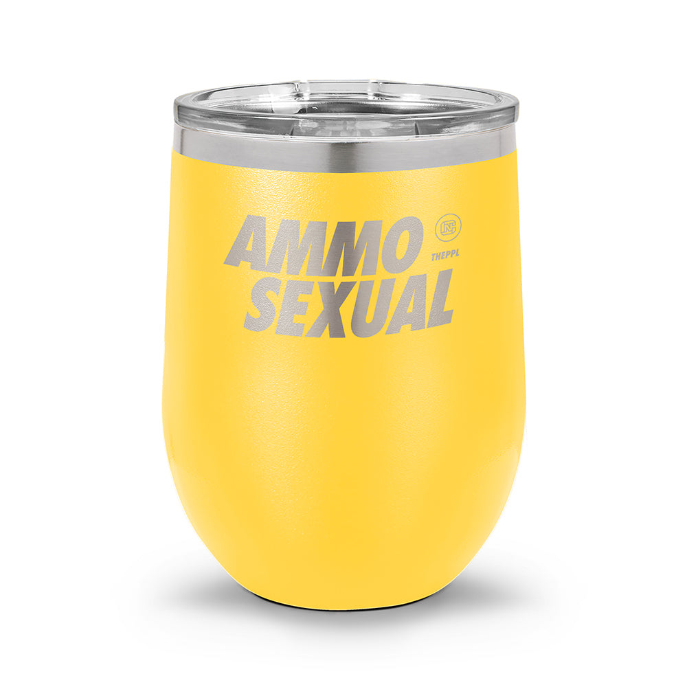 Ammo Sexual | 12oz Stemless Wine Cup