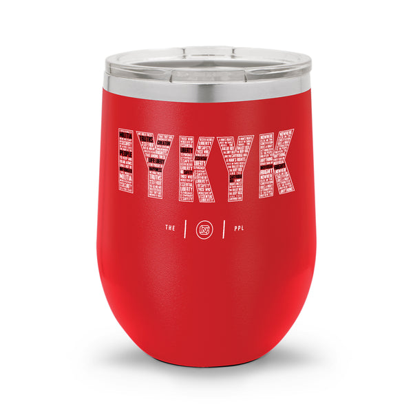 IYKYK Importance Of 2A | 12oz Stemless Wine Cup