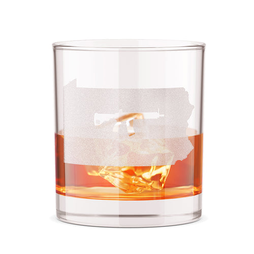 Keep Pennsylvania Tactical 12oz Whiskey Glass