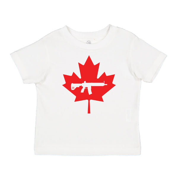 Keep Canada Tactical Maple Leaf Toddler Tee