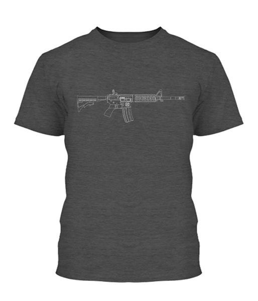 AR-15 Beauty in Lines Shirt