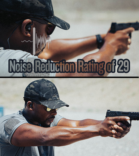Colion Noir Edition In Ear Hearing Protection w/ Bluetooth & Ambient Volume by AKT1