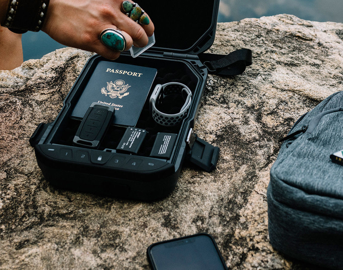 Vaultek LifePod Portable Weather Resistant TSA Compliant Safe