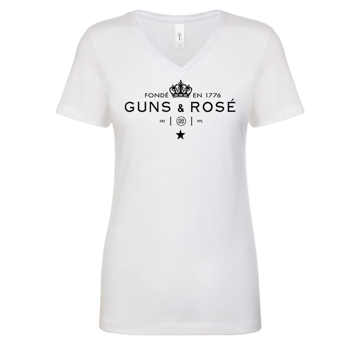 Guns & RosÉ Women's V Neck