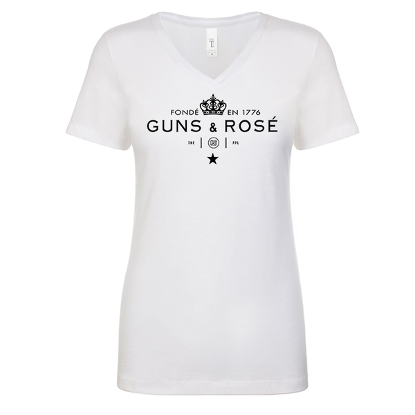 Guns & RosÉ Women's V Neck