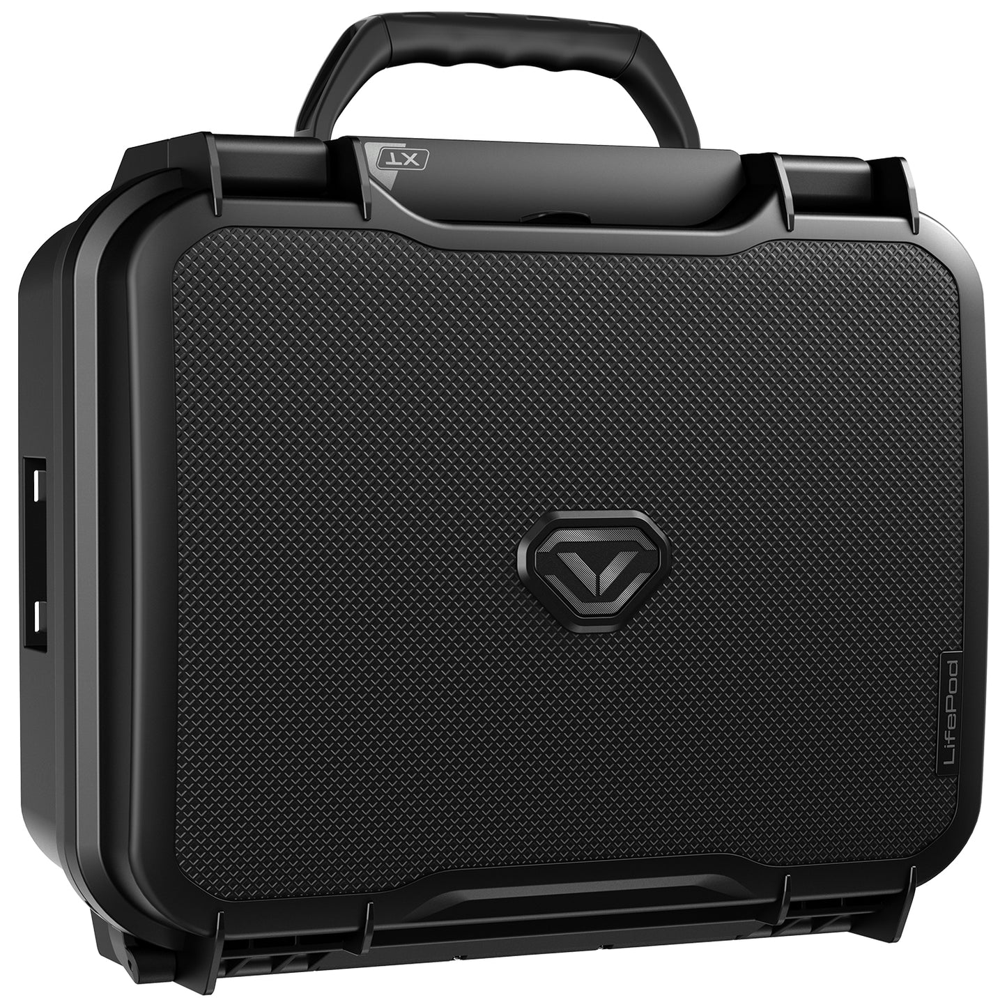LifePod XT Portable Biometric Travel Lockbox with Pluck Foam