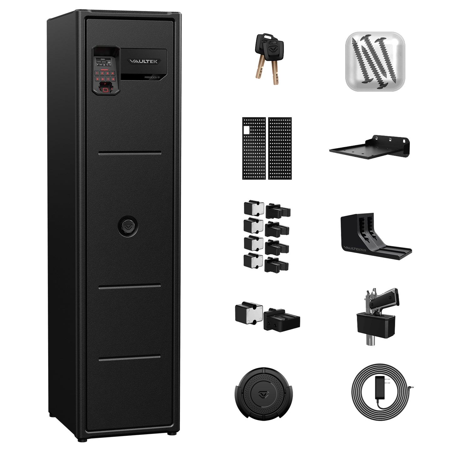 Vaultek RS800i ViSN WiFi Rugged Modular Quick Access Biometric Rifle Safe