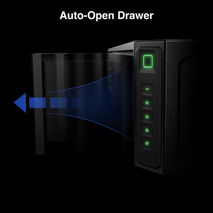RS Slider ViSN Biometric Rifle Safe