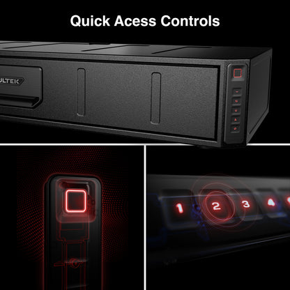 RS Slider ViSN Biometric Rifle Safe