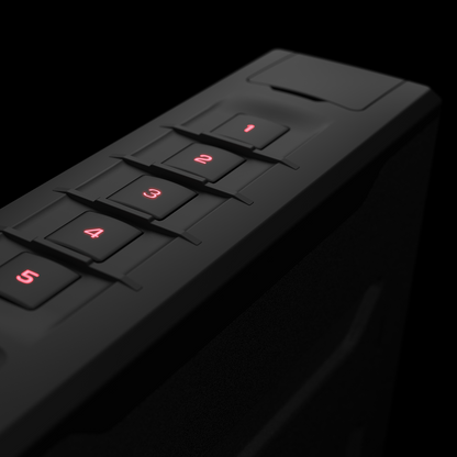 Vaultek Slider ViSN WiFi Quick Access Biometric Pistol Safe with Mounting Plate