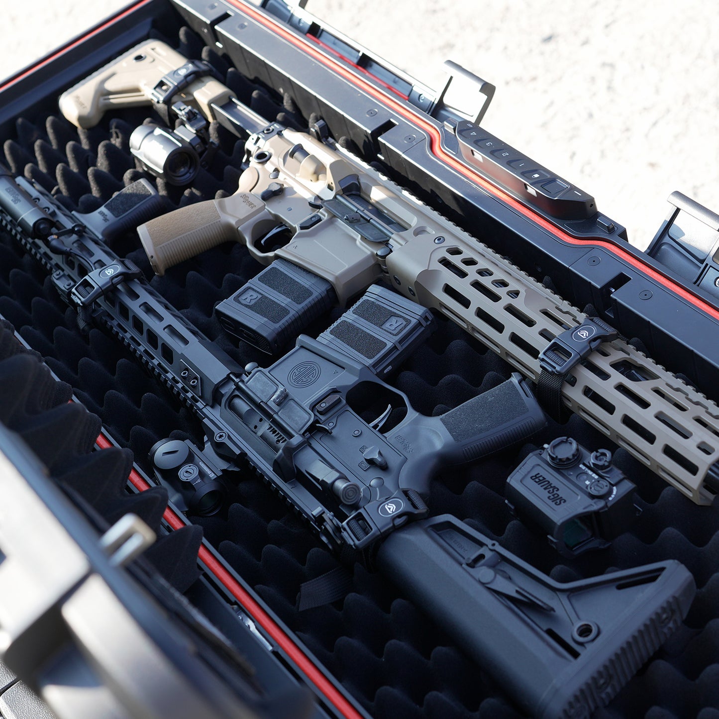 LifePod XRC 100i Portable Biometric Travel Rifle Lockbox