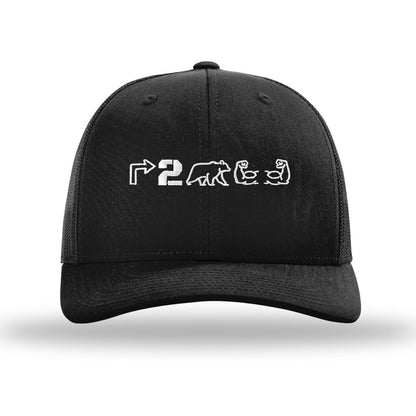 Right To Bear Arms Black Trucker Hat