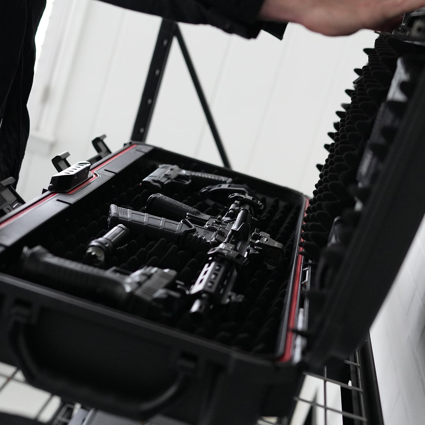 LifePod XRC 100i Portable Biometric Travel Rifle Lockbox