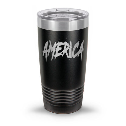 AMERICA Laser Etched 30oz/20oz Tumbler