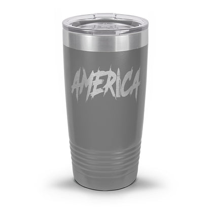 AMERICA Laser Etched 30oz/20oz Tumbler