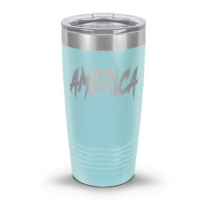 AMERICA Laser Etched 30oz/20oz Tumbler