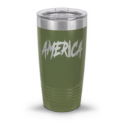 AMERICA Laser Etched 30oz/20oz Tumbler