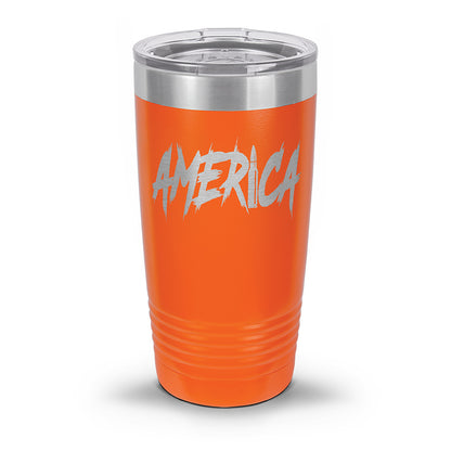 AMERICA Laser Etched 30oz/20oz Tumbler