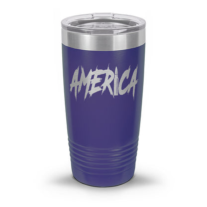 AMERICA Laser Etched 30oz/20oz Tumbler