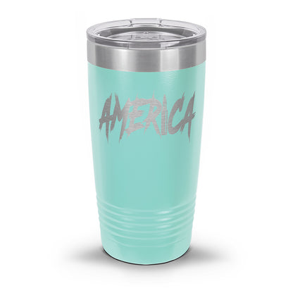 AMERICA Laser Etched 30oz/20oz Tumbler