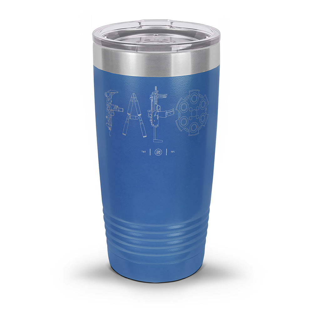 F Around & Find Out FAFO Detailed Laser Etched 30oz/20oz Tumbler