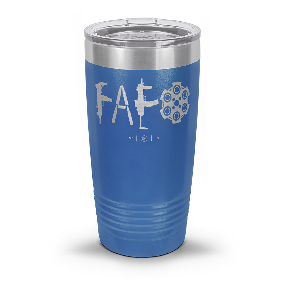 F Around & Find Out FAFO Laser Etched 30oz/20oz Tumbler