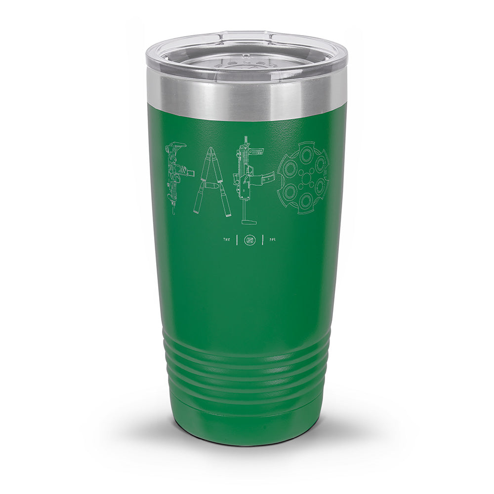 F Around & Find Out FAFO Detailed Laser Etched 30oz/20oz Tumbler