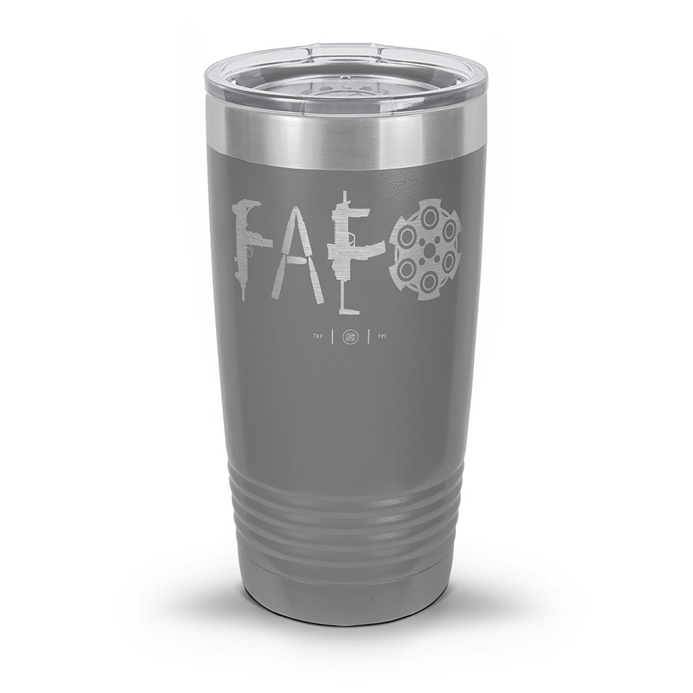 F Around & Find Out FAFO Laser Etched 30oz/20oz Tumbler