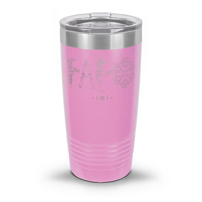 F Around & Find Out FAFO Detailed Laser Etched 30oz/20oz Tumbler